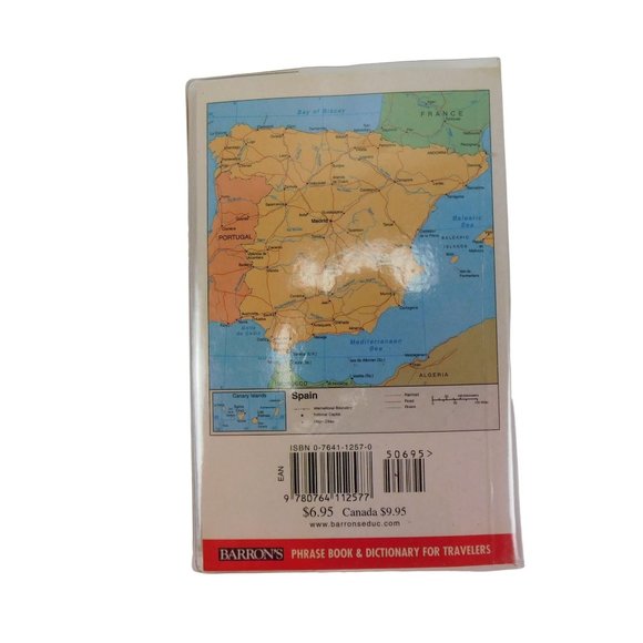 Spanish at a Glance: Phrase Book Dictionary for Travelers - Picture 7 of 7